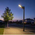 Luminaria Solar Con Sensor De Movimiento Monocristalina 300W Ip65 16H 5000K 5V 30W 3.2V 30Ah C/Control Modelo Epsilon Ilumina...