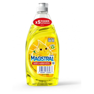 Magistral Ultra Limón Botella 300 ml Aseo y Limpieza