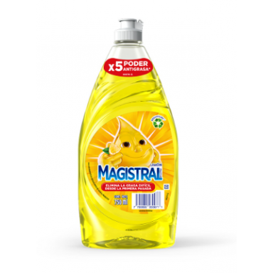 Magistral Lavalozas Ultra Limón 750 ml Detergentes