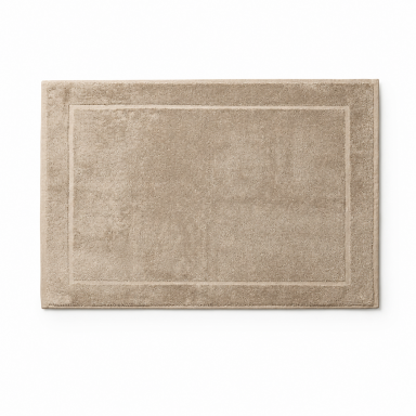 Piso de Baño KARSTEN Juliet Lunar 680gr 48x70 cm Algodón Alfombras