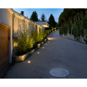 Foco de piso 1W 3000K IP67 Konnergie Iluminación exterior