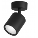 Foco Porta GU10 Negro Sobrepuesto LED Modelo Altair I Konnergie Iluminación