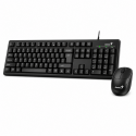 Kit Teclado y Mouse Genius KM-100SE-BK Copilot USB Negro Accesorios Computación