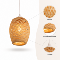Lámpara colgante bambú Terra Savanna Lámparas colgantes
