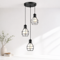 Lámpara colgante triple Loft Ferrara Lámparas colgantes