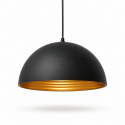 Lámpara colgante negra Loft Prisma Inicio