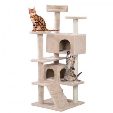 Rascador para Gatos tres niveles. Mascotas