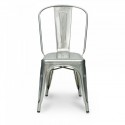 Pack 4 Sillas Tolix Metalicas. Sillas Modernas Tipo Eames DSW