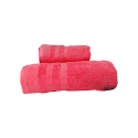 Juego 2 toallas 500 grs 100% algodón Fucsia Inicio