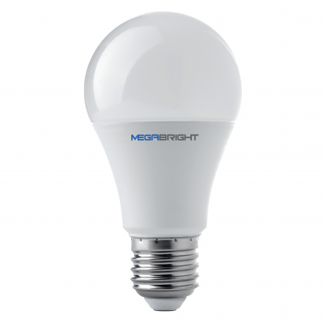 Ampolleta LED A60 Clásica 9,5W/3000K E-27 Megabright