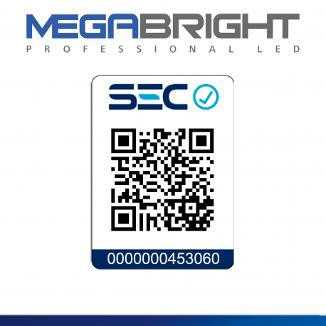 Ampolleta LED A60 Clásica 9,5W/3000K E-27 Megabright