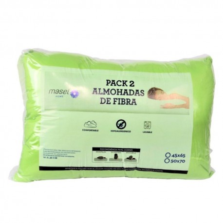 Almohadas 50x70 Pack Premium Eco PISTACHO