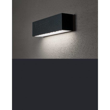 Aplique unidireccional led negro