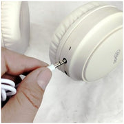 Imagen de Audifono Anc + Enc Bluetooth Type C Active Free Noise Blanco MLAB para hogar u oficina disponible online