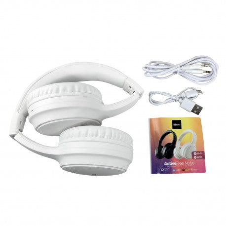 Audifono Anc + Enc Bluetooth Type C Active Free Noise Blanco MLAB