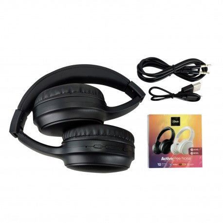 Audifono Anc + Enc Bluetooth Type C Active Free Noise Negro MLAB