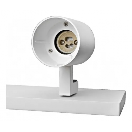 Barra Sobrepuesta Doble Gu-10 Blanco Mate P2 Megabright para iluminación disponible online en El Container