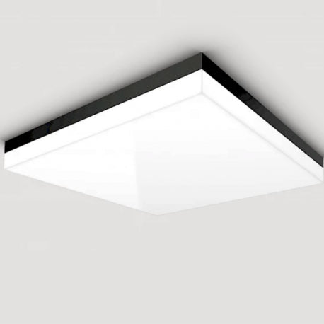Base sobreponer color negro panel 603x603 Konnergie para iluminación disponible online en El Container