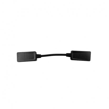 CONECTOR FLEXIBLE RIEL NEGRO 48V MODELO CYGNUS KONNERGIE para iluminación disponible online en El Container