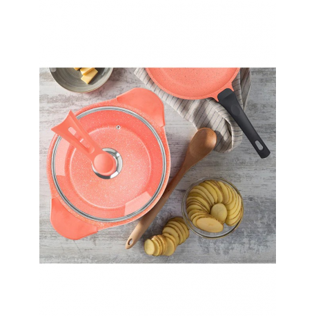 Cacerola De 20 Cm Rosa, Bohlier para hogar disponible online en El Container