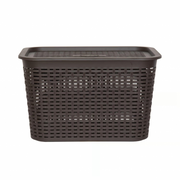 Imagen de Canastilla Organizadora Tavarua 22L marrón Reyplast disponible para compra online