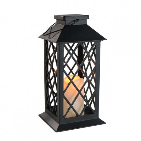 Candelabro Solar Black