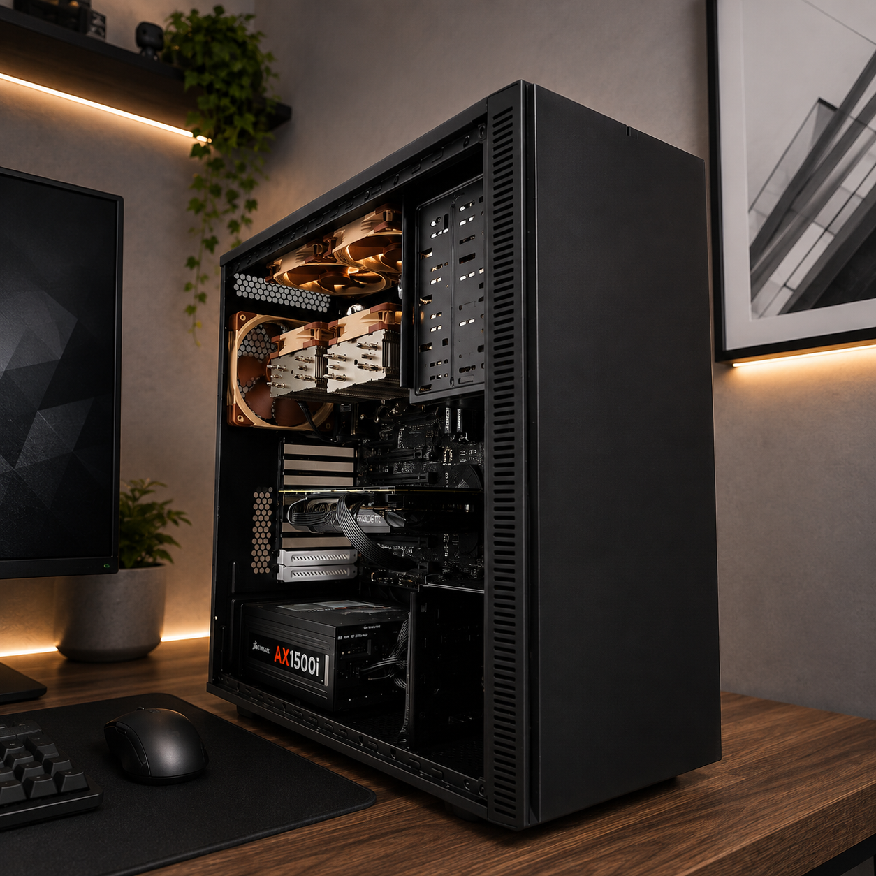 Computador PC Gamer Intel®Xeon E5-2690 v3 Dual 128GB RAM GeForce RTX 2080 Ti 11 GB 1TB SSD