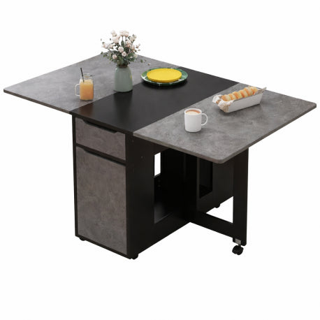 Comedor plegable Nordico Gris para 4 personas