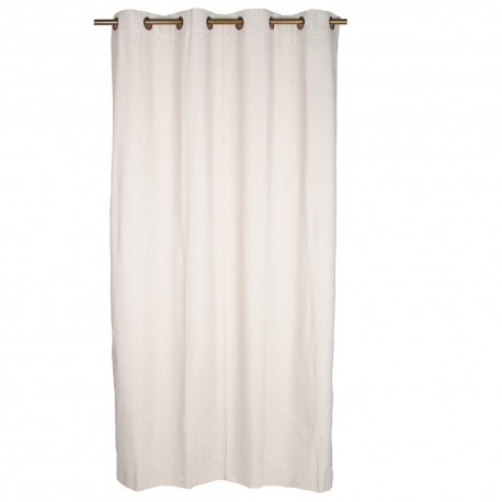 Cortina Argollas B.O.CITY 1.40 X 2.25 Ivory. Masel