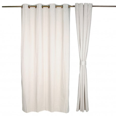 Cortina Argollas B.O.CITY 1.40 X 2.25 Ivory. Masel