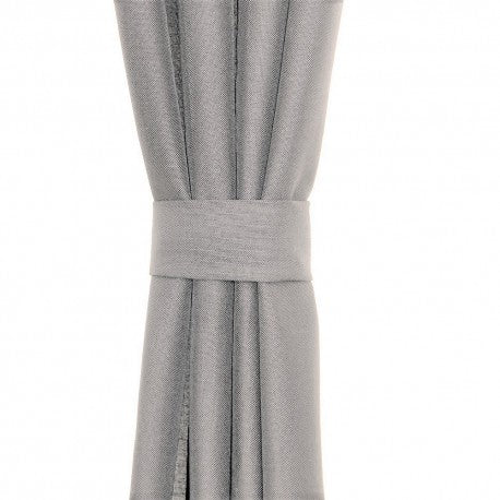 Cortina Argollas MATI 140X225 cm Gris Claro. Masel