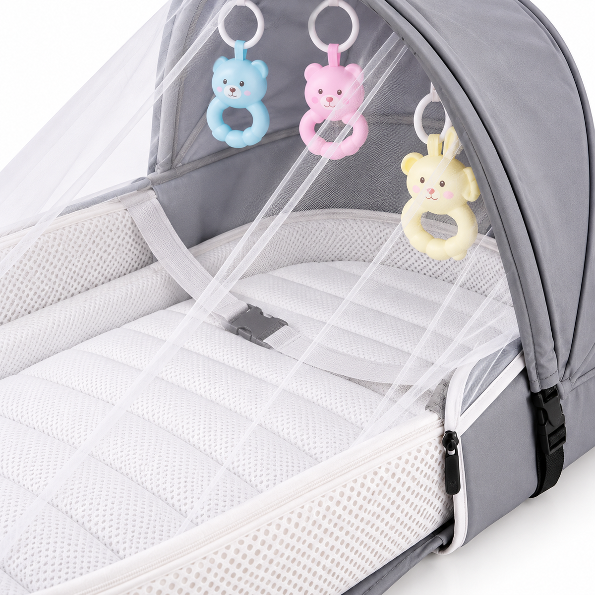 Cuna portatil GREY