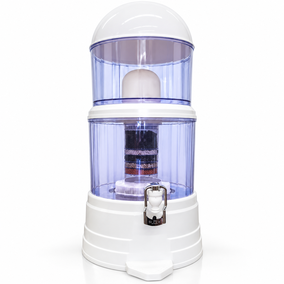 Dispensador y filtro de agua de 16L