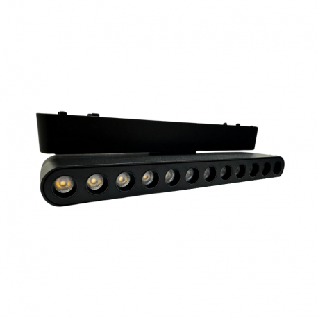 FOCO RIEL MAGNETICO 24 CERRADO RETRACTIL 12W 48V 4000K CYGNUS KONNERGIE