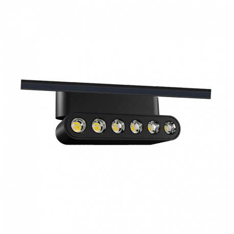 FOCO RIEL MAGNETICO 24 CERRADO RETRACTIL 6W 48V 3000K CYGNUS KONNERGIE