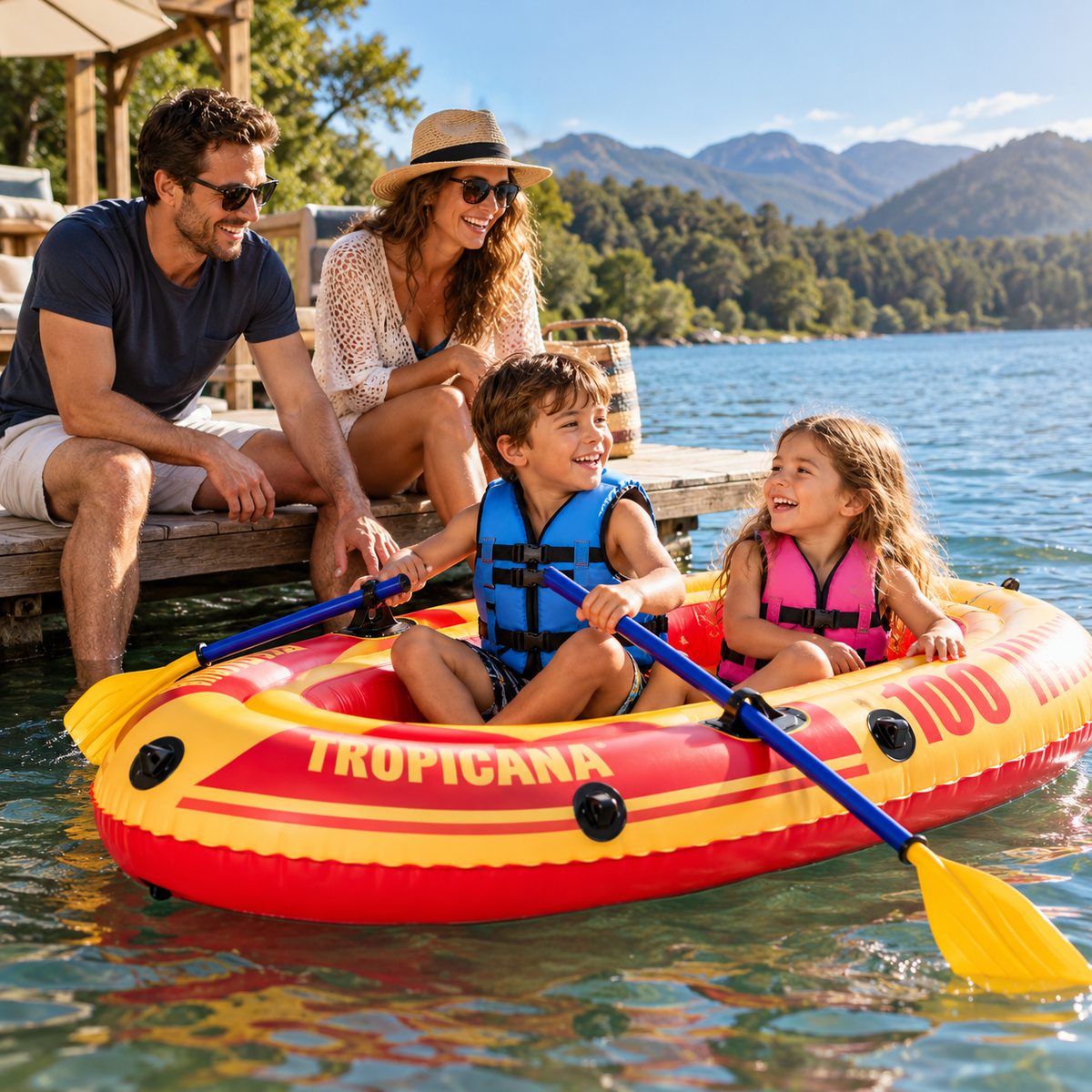 Bote Inflable Tropicana 100