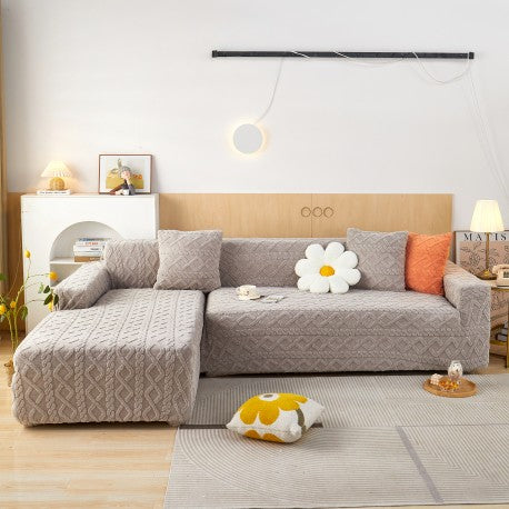 Funda para Sofa Nordica Gris en L""