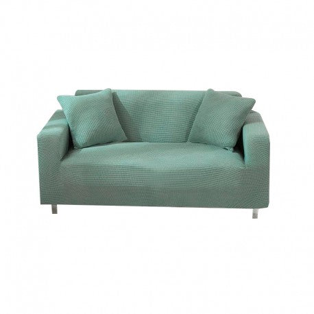 Funda para Sillon Turquesa Spandex anti manchas - 1 Asiento: 90 - 140 cm El Container
