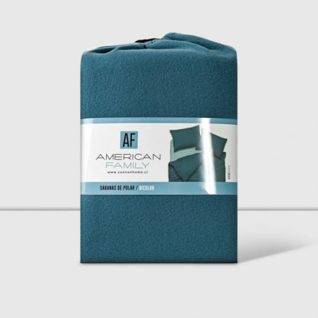 Juego de Sábanas de Polar Liso Menta AF Cannon