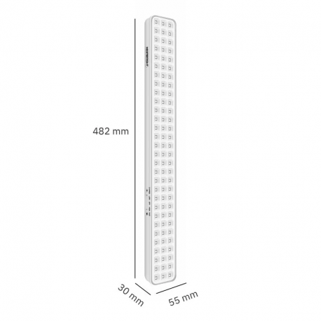 Lampara De Emergencia Led Bar90 Megabrigh