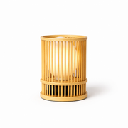 Lampara de mesa Bamboo cilindrica