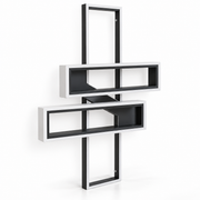 Lámpara led geometrica negra