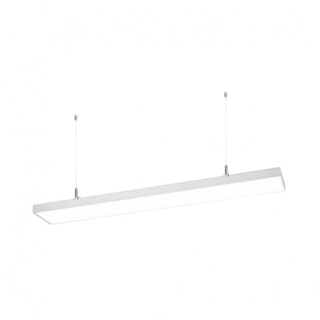 Lineal blanco abs 1200x100x70 48w 3000k algol para iluminación disponible online en El Container