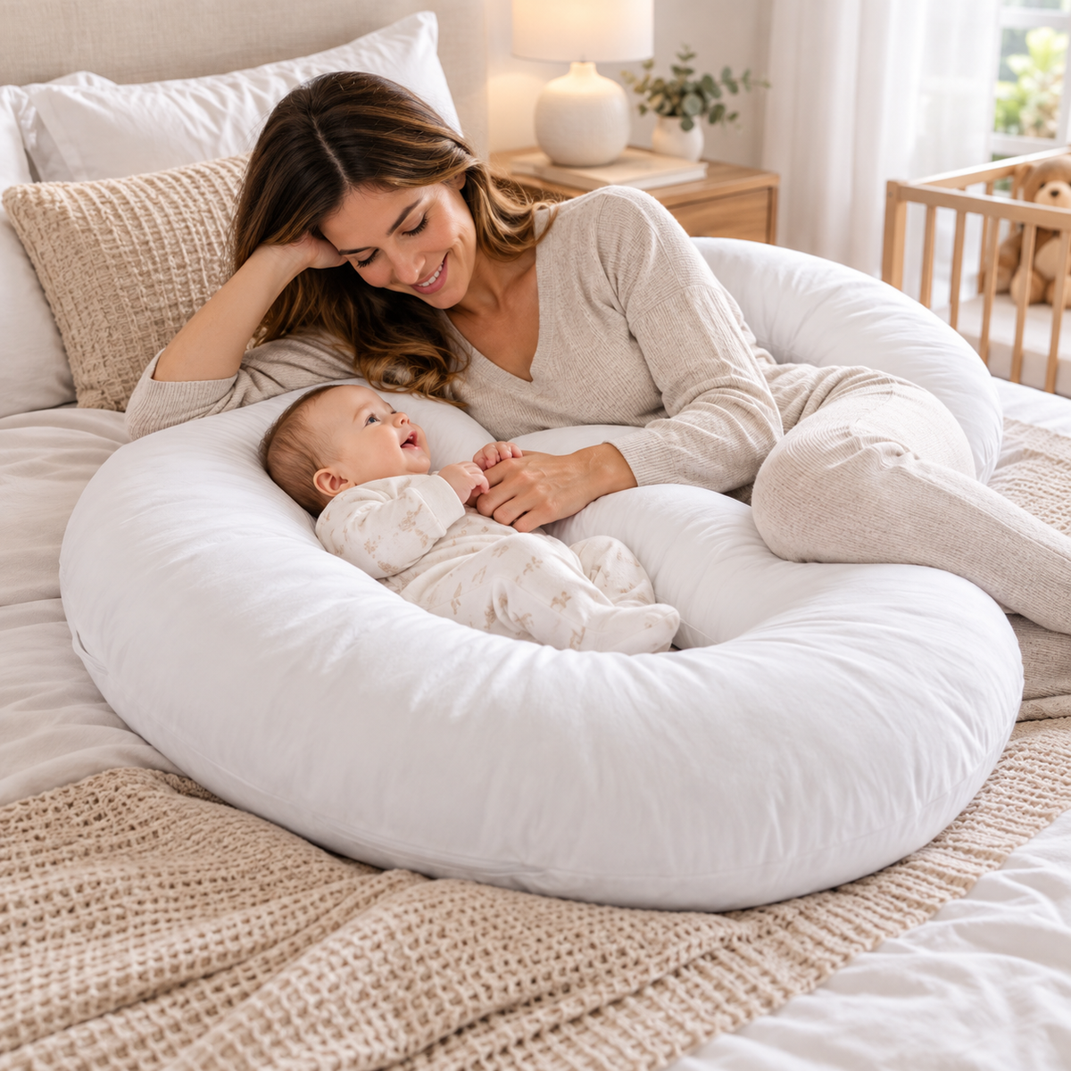 Almohada Ortopedica para lactancia