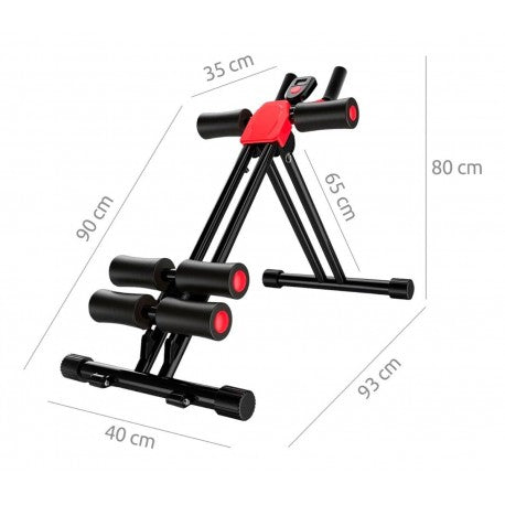 Maquina abdominales de ejercicios
