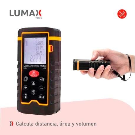 Imagen de Medidor Distancia Laser Lumax para hogar u oficina disponible online
