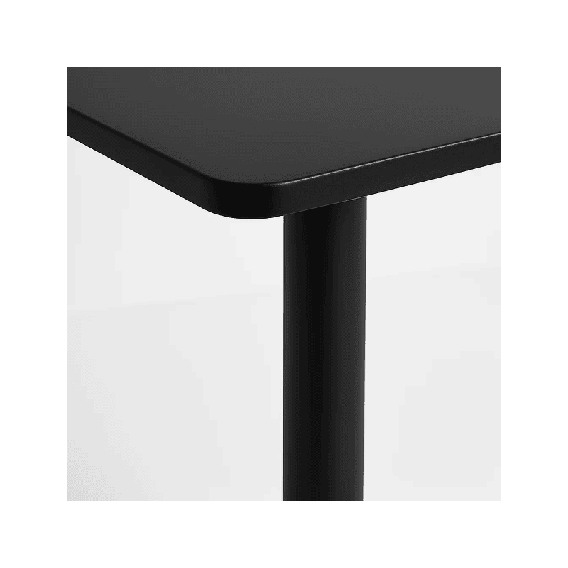 Mesa restaurant 70x70 Tubo Metal cubierta MDF