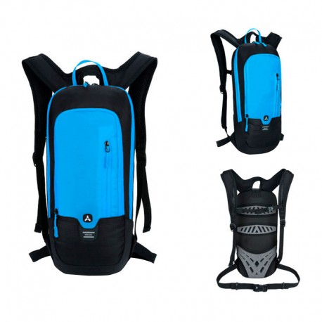 Mochila Hidratación Ciclista Azul