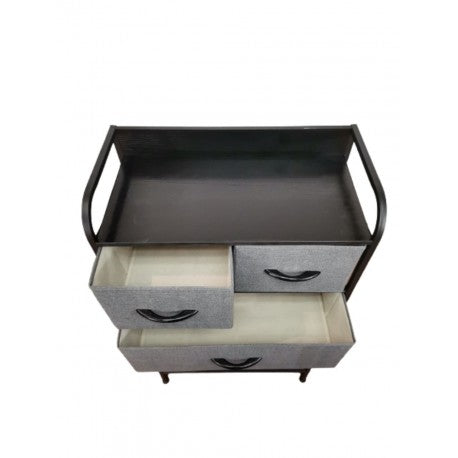 Mueble Organizador de Tela Grey 08BK
