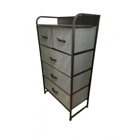 Mueble Organizador de Tela Grey 08BK